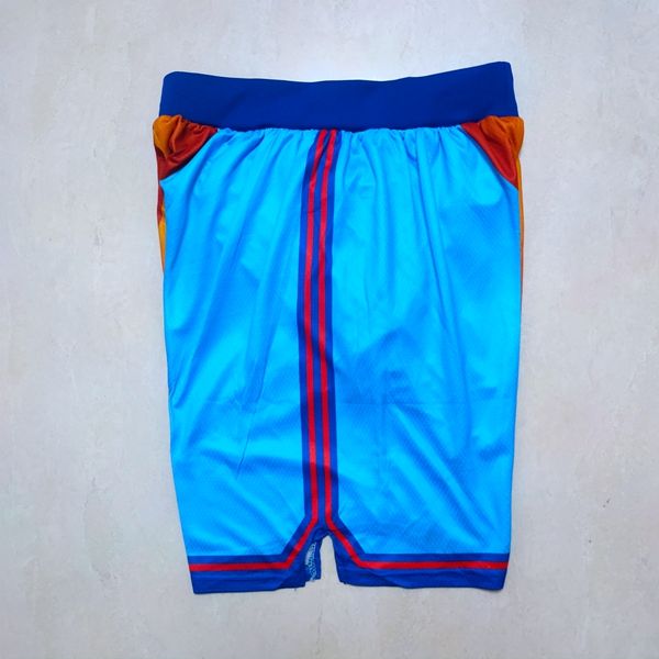 Movie Jam Space BlueBasketball Shorts