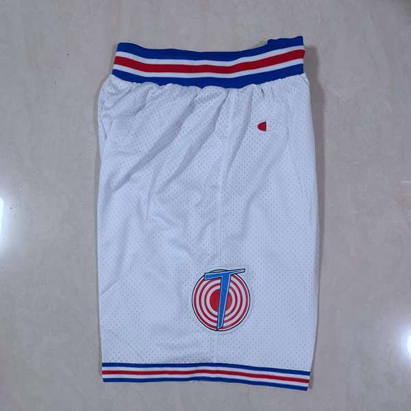 Movie Jam Space White Basketball Shorts