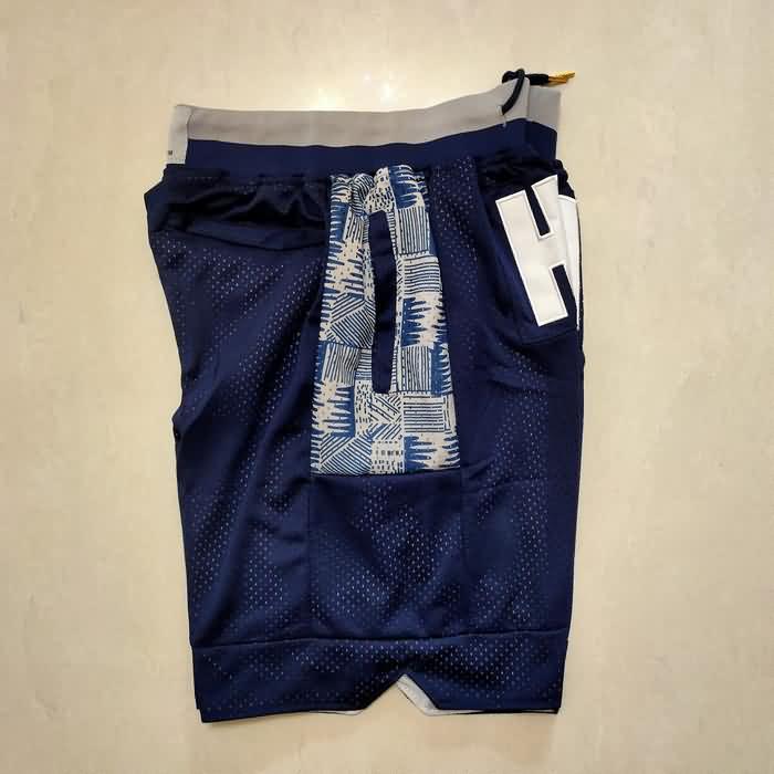 Georgetown Hoyas Just Don Dark Blue NCAA Shorts