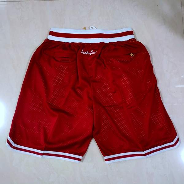 High School Just Don BRYANT Red NCAA Shorts