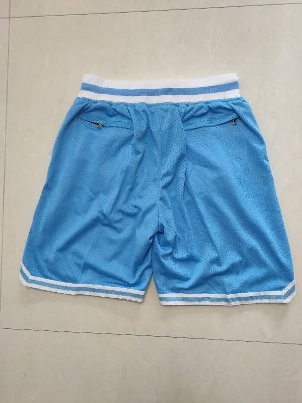 North Carolina Tar Heels Just Don Blue NCAA Shorts 03