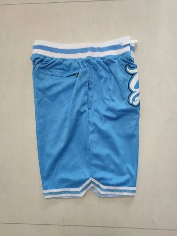 North Carolina Tar Heels Just Don Blue NCAA Shorts 03