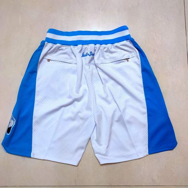 North Carolina Tar Heels Just Don White NCAA Shorts