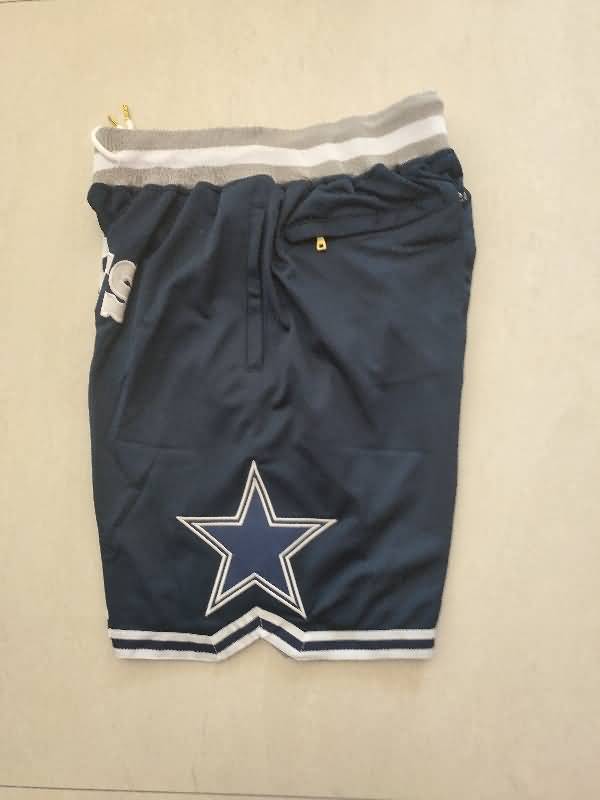 Dallas Cowboys Just Don Dark Blue NFL Shorts