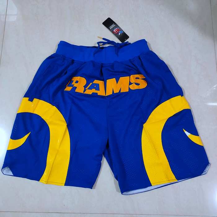 Los Angeles Rams Just Don Blue NFL Shorts