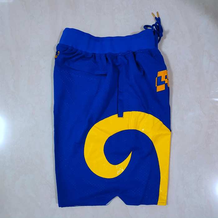 Los Angeles Rams Just Don Blue NFL Shorts