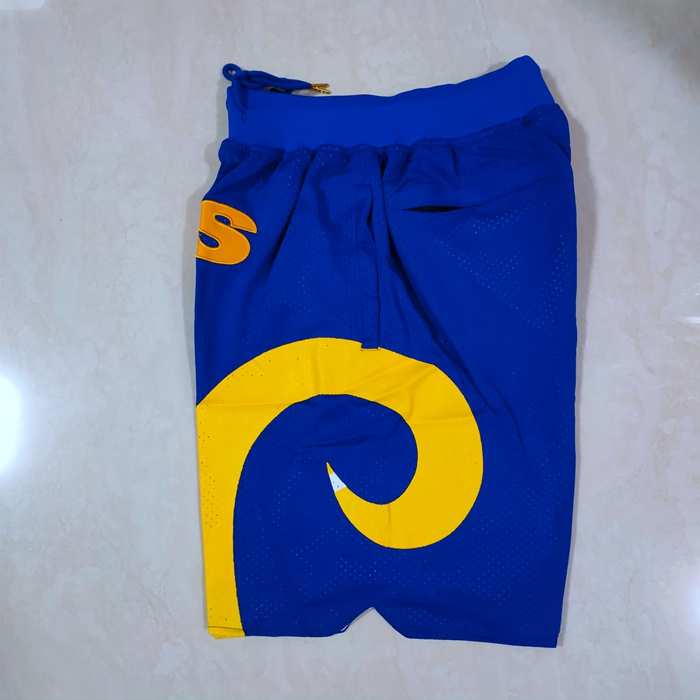 Los Angeles Rams Just Don Blue NFL Shorts