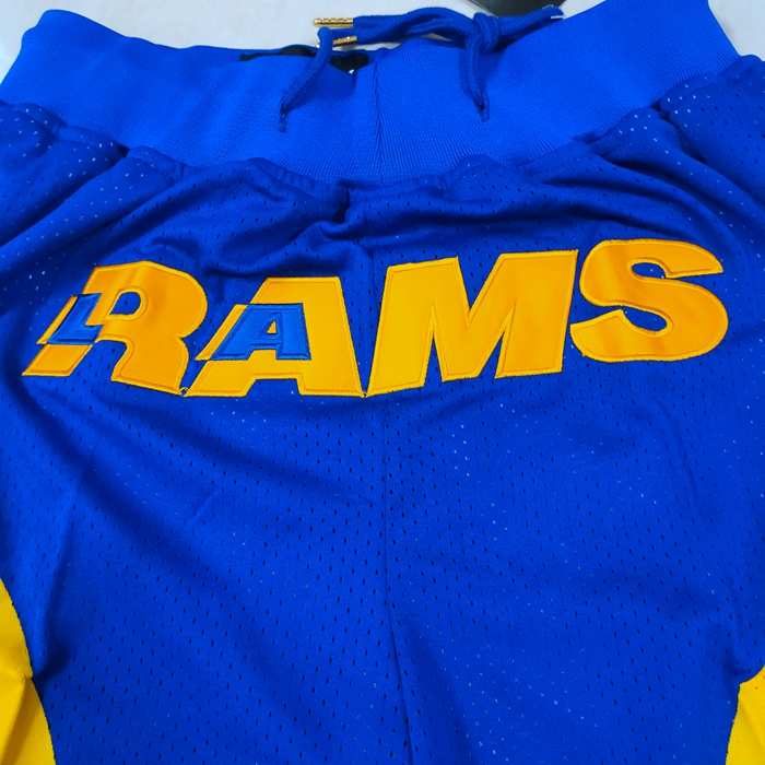 Los Angeles Rams Just Don Blue NFL Shorts