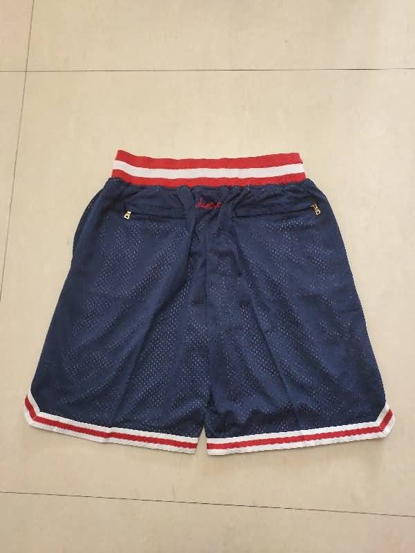 New England Patriots Just Don Dark Blue NFL Shorts