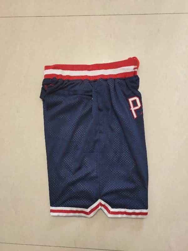 New England Patriots Just Don Dark Blue NFL Shorts