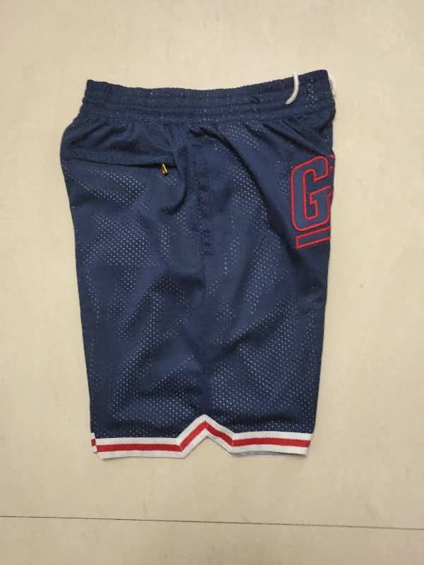 New York Giants Just Don Dark Blue NFL Shorts