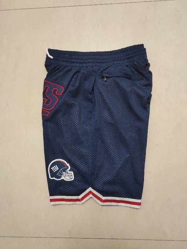 New York Giants Just Don Dark Blue NFL Shorts