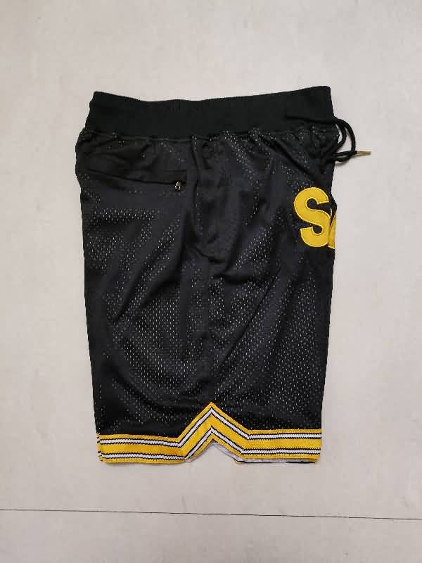 Pittsburgh Steelers Just Don Black NFL Shorts