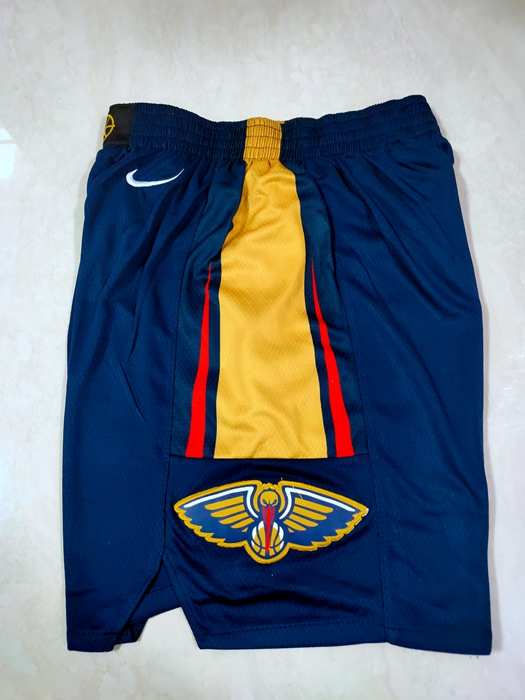 New Orleans Pelicans Dark Blue Basketball Shorts