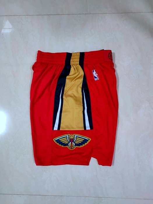 New Orleans Pelicans Red Basketball Shorts