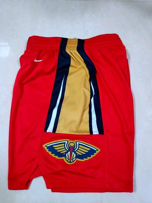 New Orleans Pelicans Red Basketball Shorts