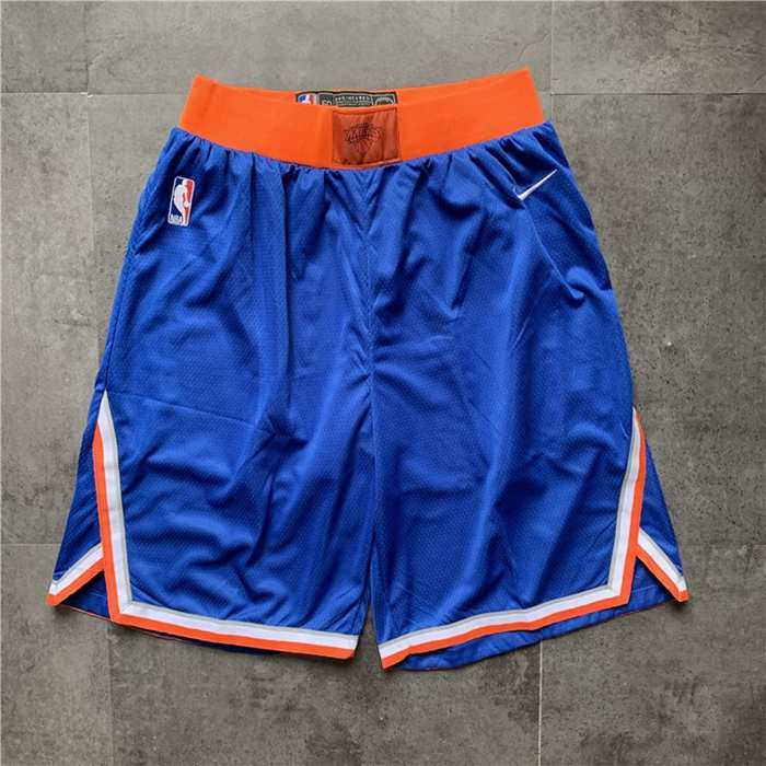 New York Knicks Blue Basketball Shorts