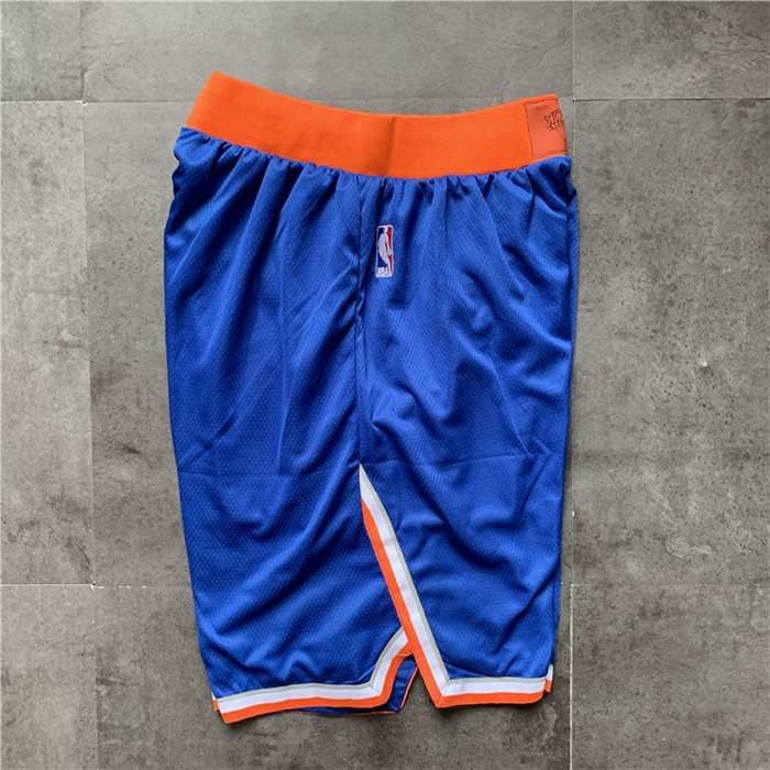 New York Knicks Blue Basketball Shorts