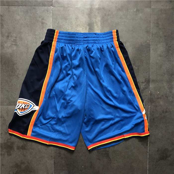 Oklahoma City Thunder Blue Basketball Shorts