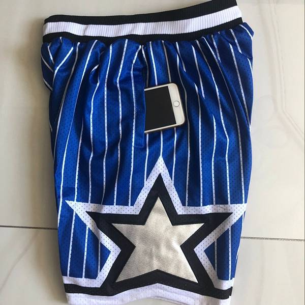 Orlando Magic Mitchell&Ness Blue Basketball Shorts 02