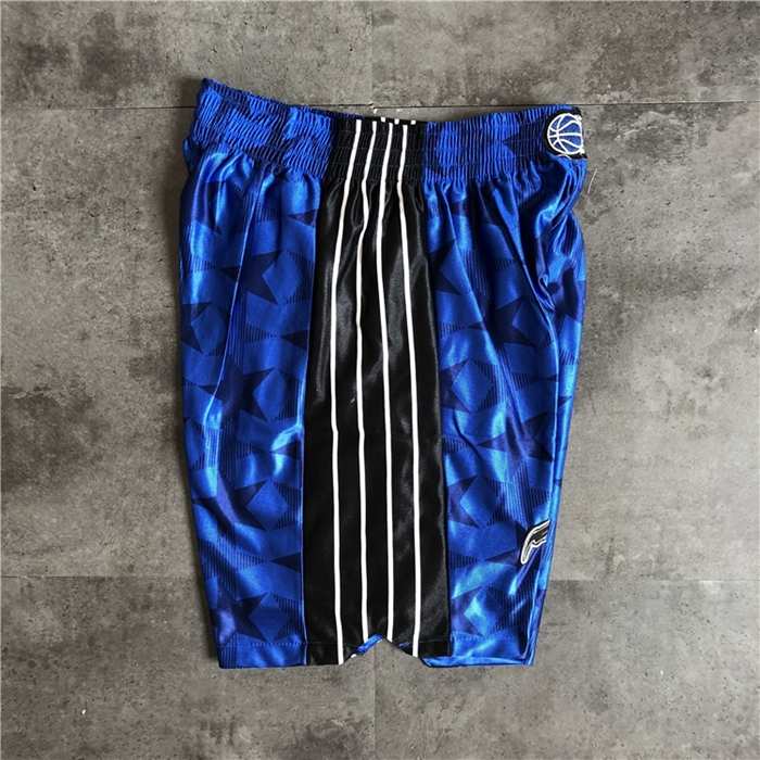 Orlando Magic Blue Classics Basketball Shorts 02