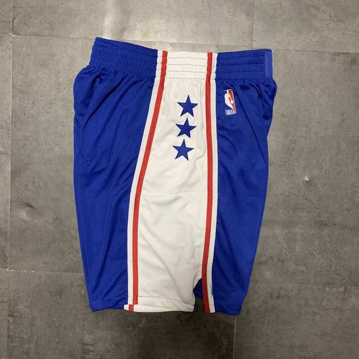 Philadelphia 76ers Blue Basketball Shorts