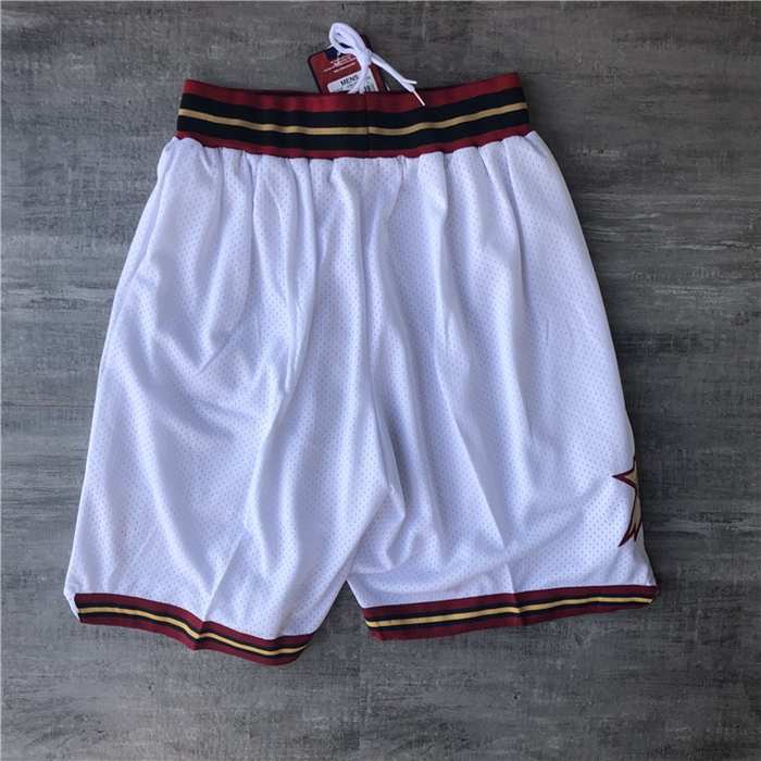 Philadelphia 76ers White Classics Basketball Shorts