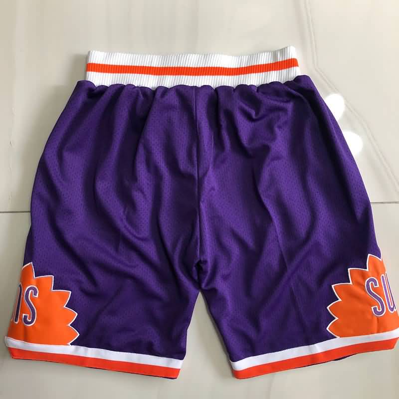 Phoenix Suns Mitchell&Ness Purple Basketball Shorts