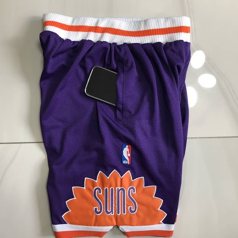 Phoenix Suns Mitchell&Ness Purple Basketball Shorts