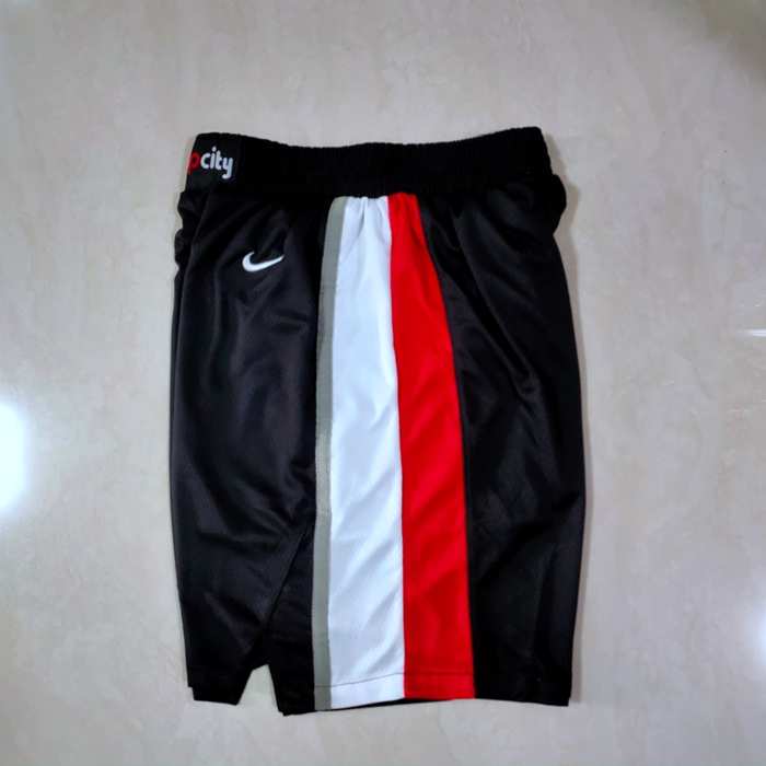 Portland Trail Blazers Black City Basketball Shorts