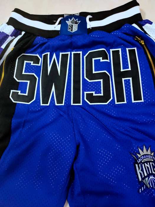 Sacramento Kings Just Don Purple Basketball Shorts