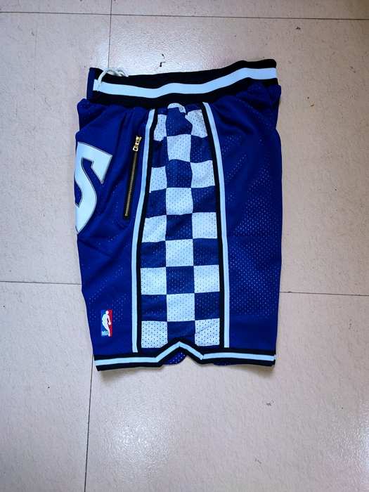 Sacramento Kings Just Don Purple Basketball Shorts 02