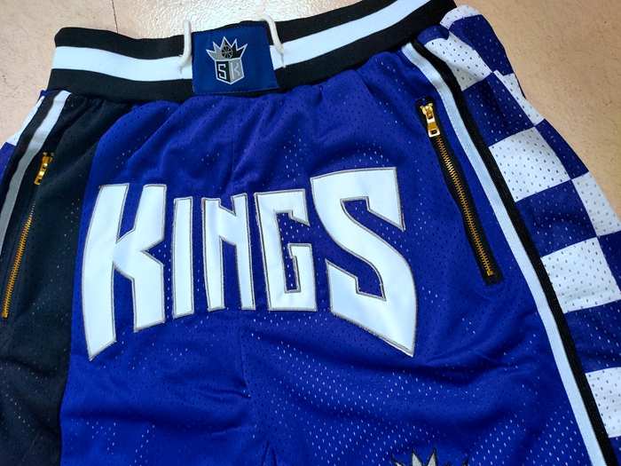 Sacramento Kings Just Don Purple Basketball Shorts 02