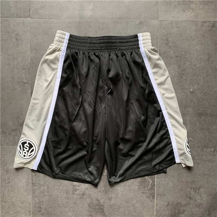 San Antonio Spurs Black Basketball Shorts