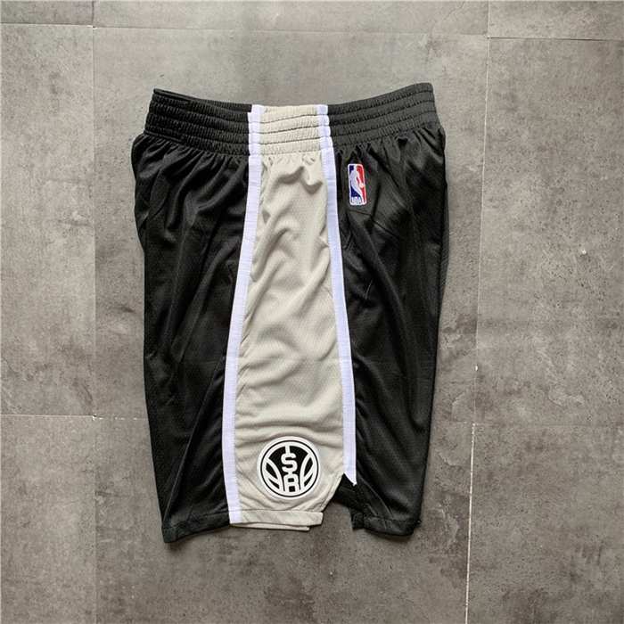 San Antonio Spurs Black Basketball Shorts