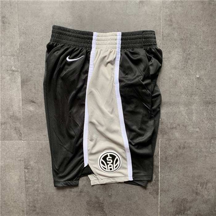 San Antonio Spurs Black Basketball Shorts