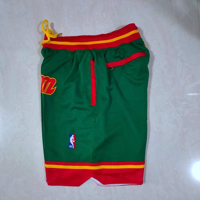 Seattle Sounders Just Don Green Basketball Shorts 02