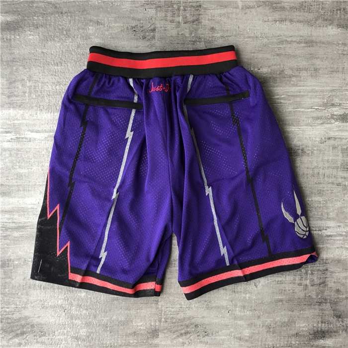 Toronto Raptors Just Don Purple Basketball Shorts