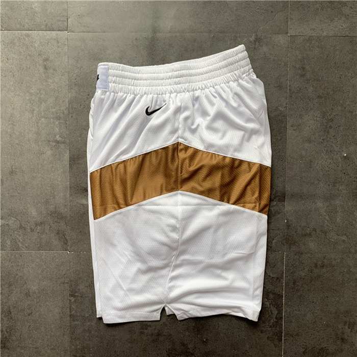 Toronto Raptors White Basketball Shorts