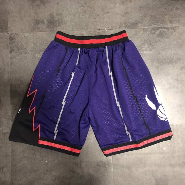 Toronto Raptors Purple Classics Basketball Shorts