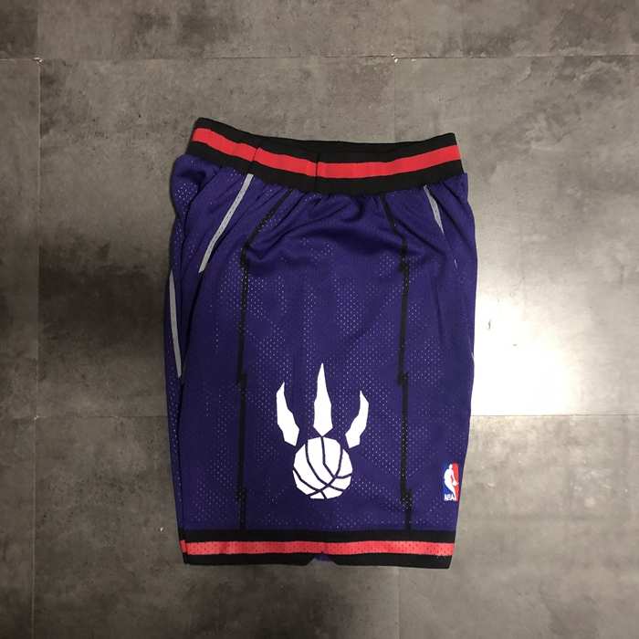 Toronto Raptors Purple Classics Basketball Shorts