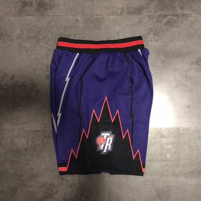 Toronto Raptors Purple Classics Basketball Shorts