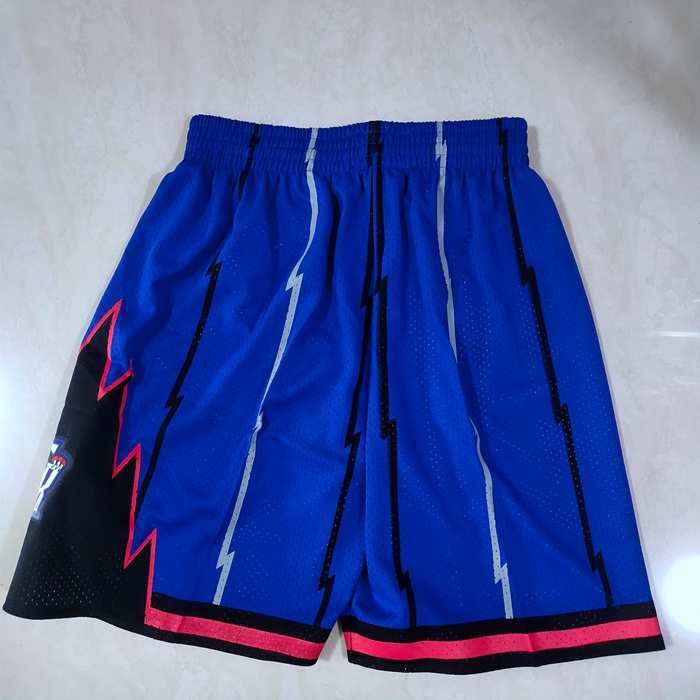 Toronto Raptors Purple Classics Basketball Shorts 02