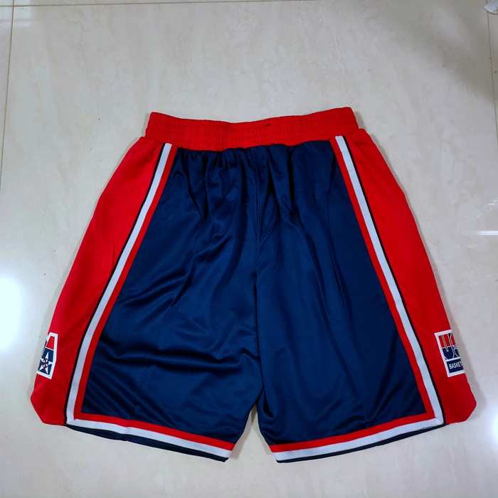 USA Dark Blue Basketball Shorts 02