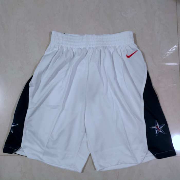 USA White Basketball Shorts