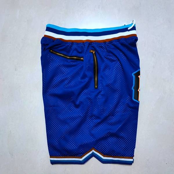 Utah Jazz Just Don Purple Basketball Shorts 03