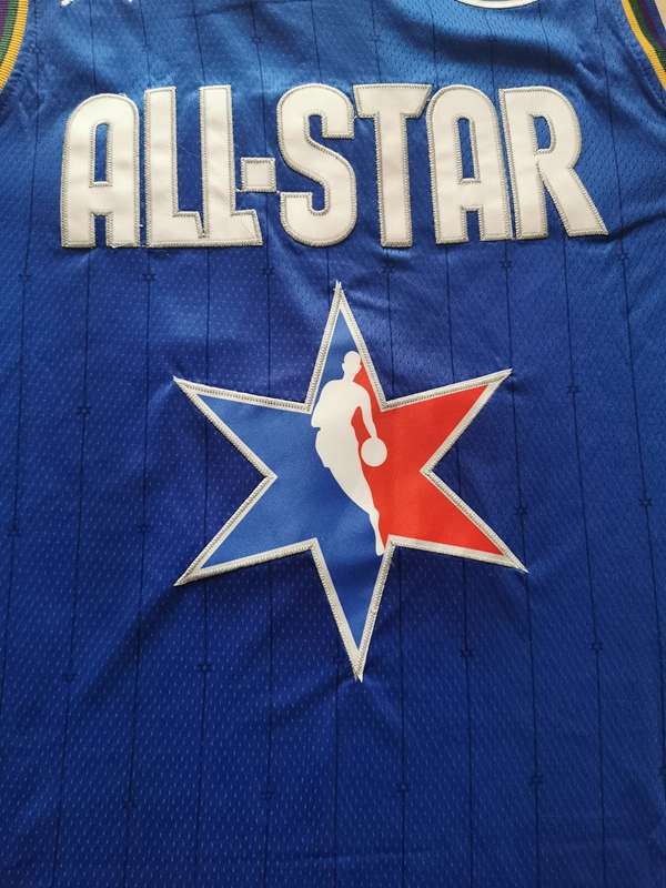 2020 Atlanta Hawks YOUNG #11 Blue All Star Basketball Jersey (Stitched)