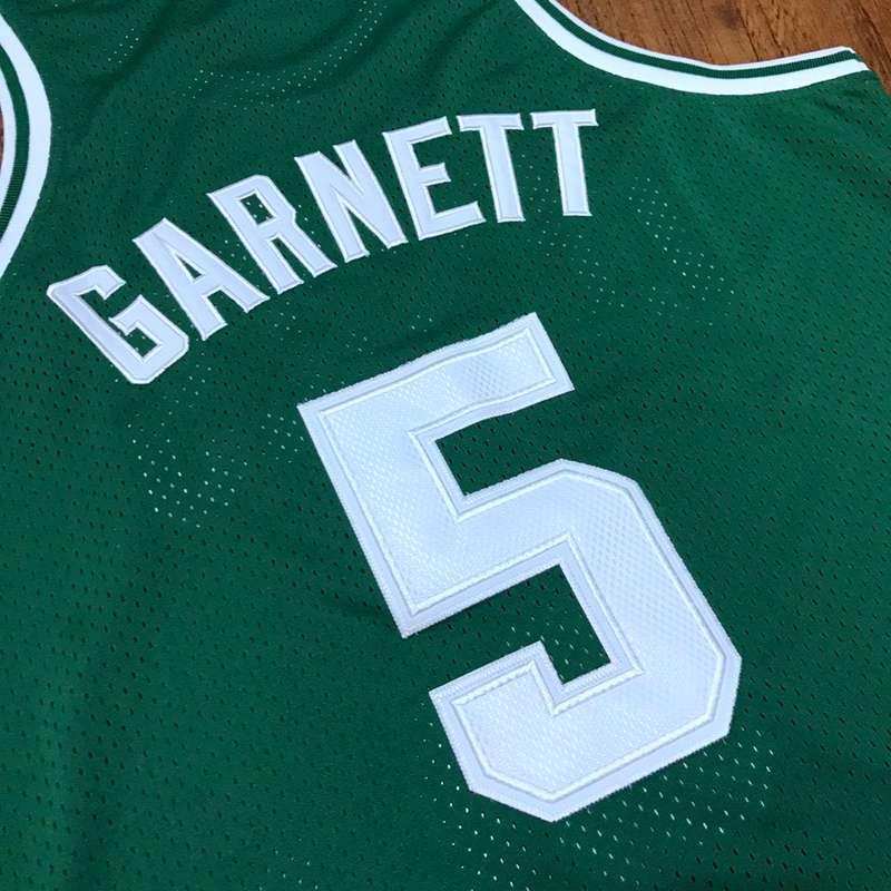 2007/08 Boston Celtics GARNETT #5 Green Classics Basketball Jersey (Closely Stitched)