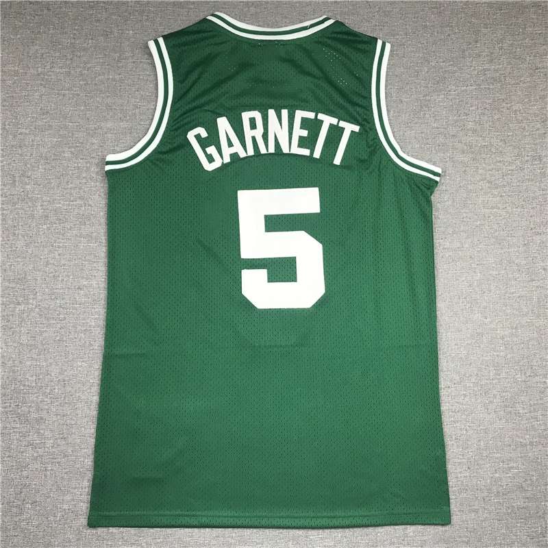 2007/08 Boston Celtics GARNETT #5 Green Classics Basketball Jersey (Stitched)