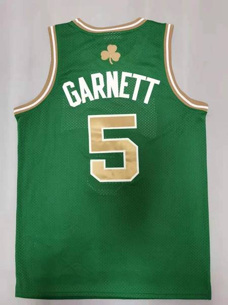 2007/08 Boston Celtics GARNETT #5 Green Classics Basketball Jersey 02 (Stitched)